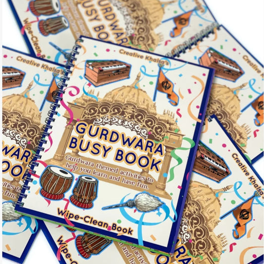 Gurdwara Busy Book (Wipe & Clean)